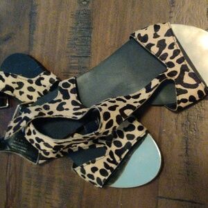 Aldo horse hair sandals